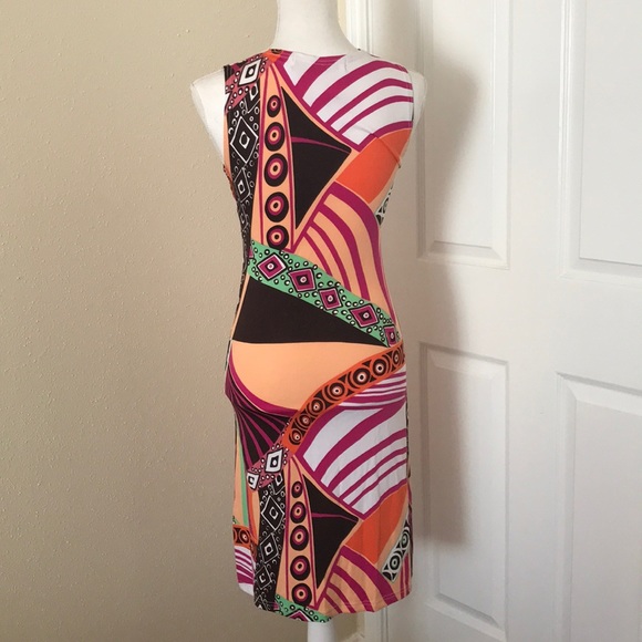NWT fun print tracy negoshian dress - Picture 5 of 5
